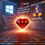 ruby install and vscode setting icatch image